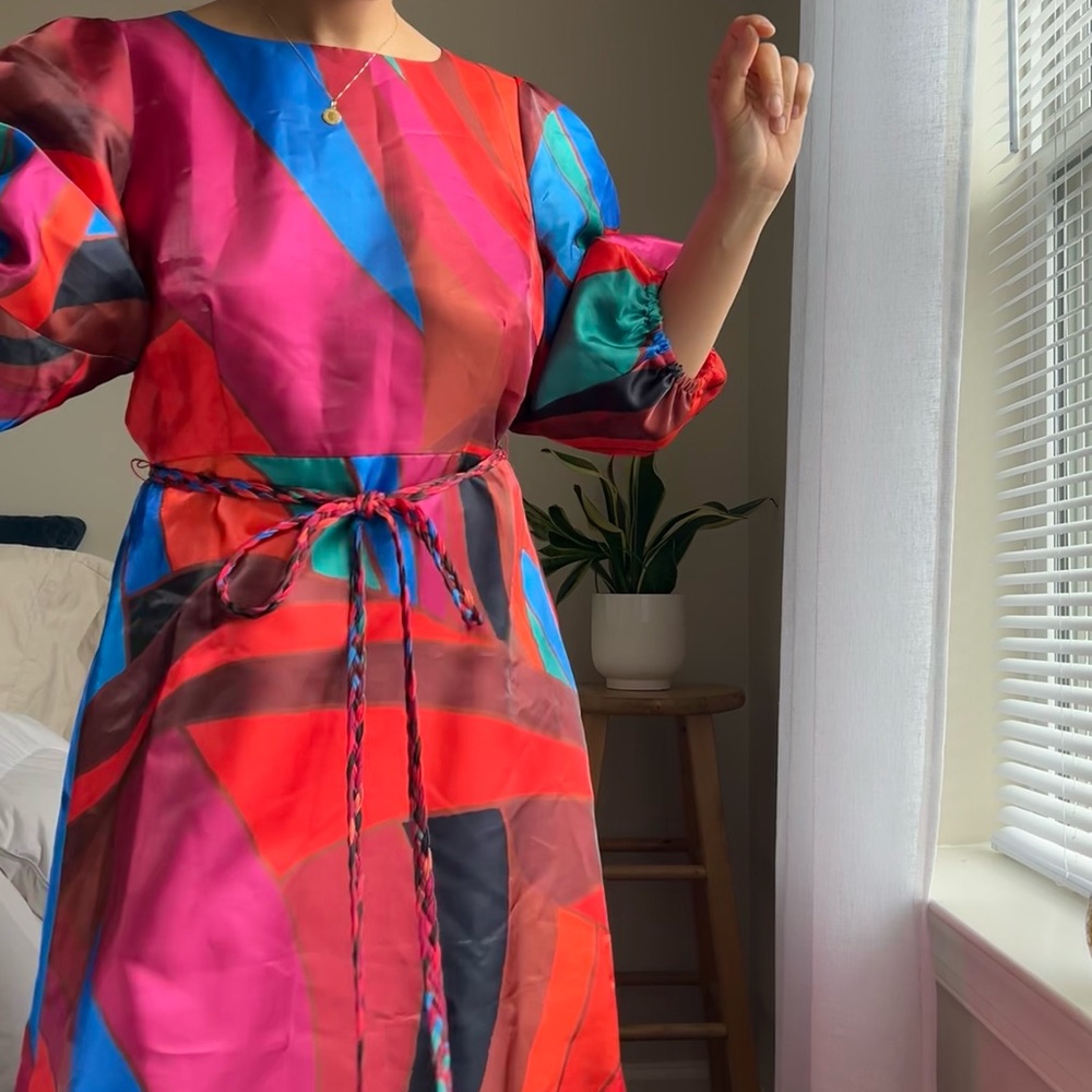 Alden Adair Clover Maxi Dress Prism Small - Picture 4 of 16